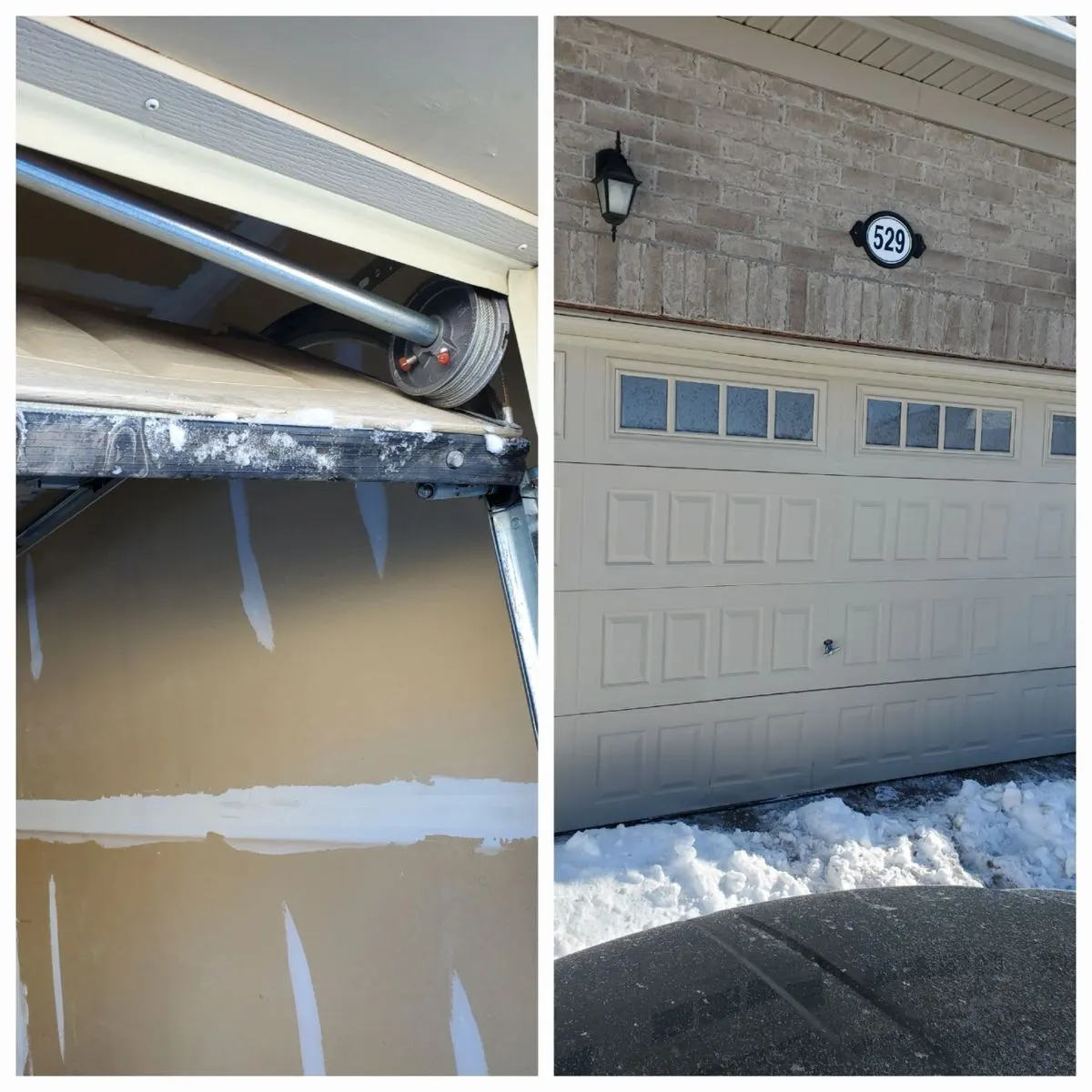 Garage door repair in Barrhaven