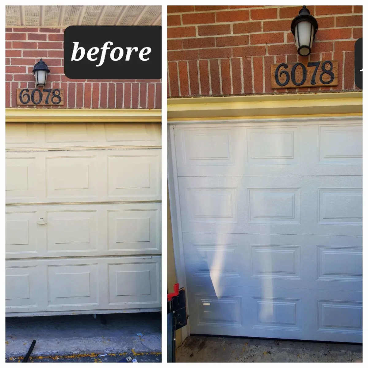 Garage door replacement in Stittsville