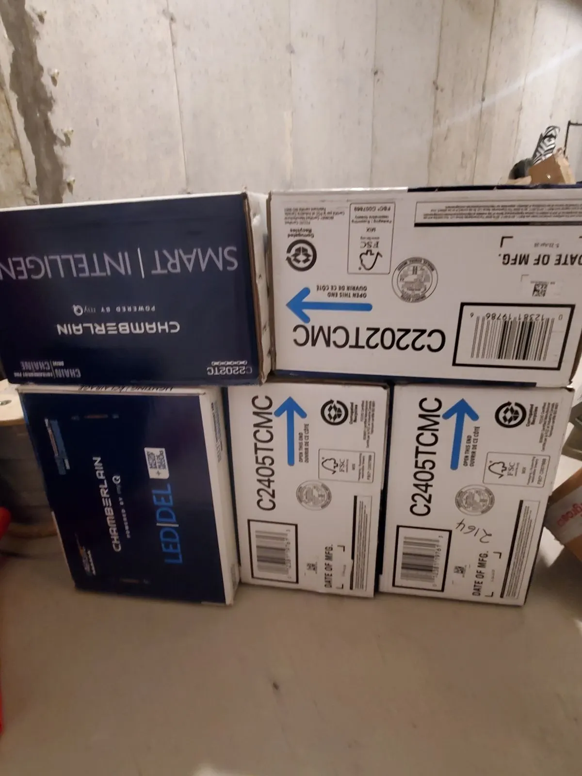 Garage door openers ready to install in Ottawa