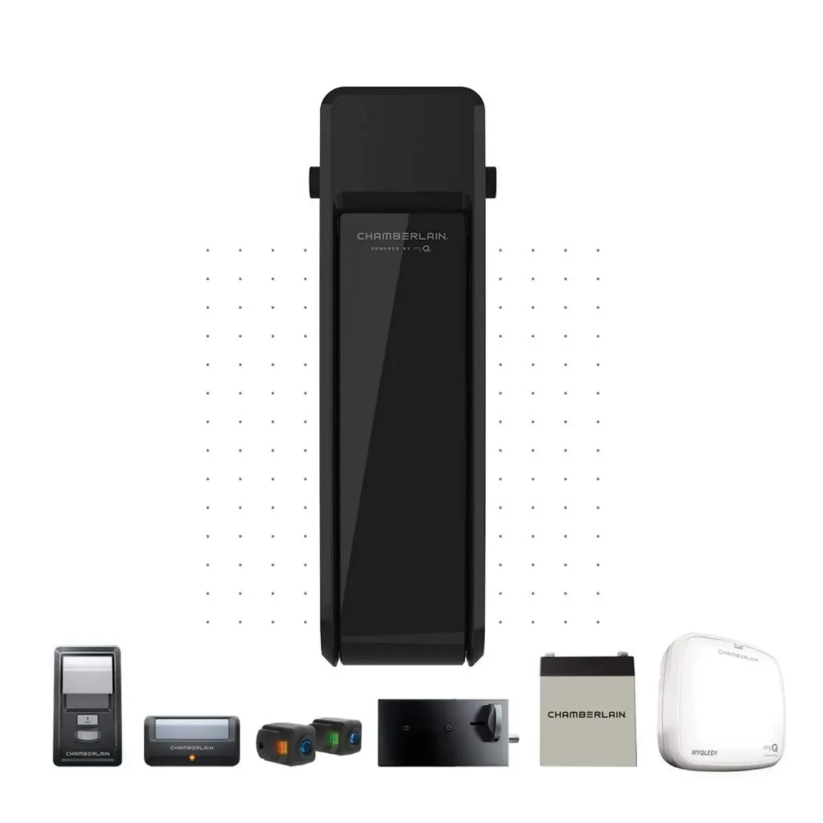 Jackshaft wall-mount garage door opener installation in Ottawa